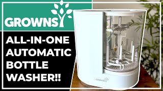 Famous Grownsy All-in-One Automatic Bottle Washer Review! Wealth