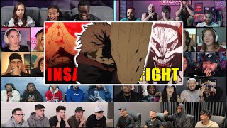 The Real Sukuna Vs Mahoraga Jujutsu Kaisen Sukuna Vs Mahoraga Blu-Ray Version Reaction Mashup