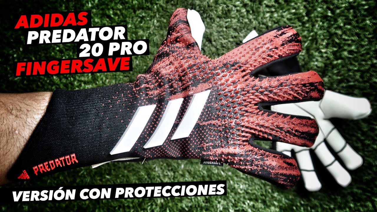 ADIDAS PREDATOR 20 PRO FINGERSAVE | VERSIÓN CON PROTECCIONES | REVIEW -  YouTube