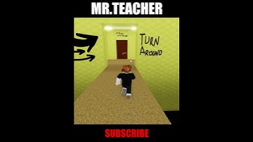 How To Find MR TEACHER MORPH in Find The Backrooms Morphs #roblox #backrooms #shorts