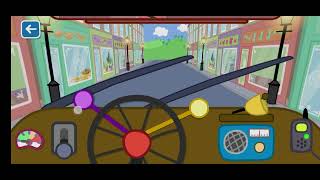 Gioco World of Peppa Pig Parte 8: Peppa va a scuola | Peppa Driver alla guida di uno scuolabus screenshot 3