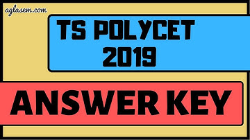 TS POLYCET 2019 Answer Key | TS POLYCET 2019 Solved Question Paper