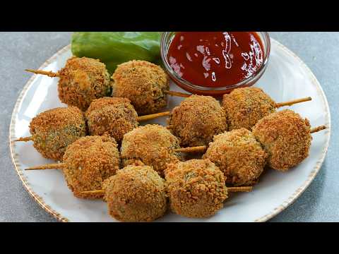 15-Min. Kids Favourite Aloo Egg Balls 😍 | Crispy Evening Party Snack | N’Oven