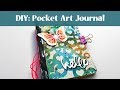 DIY - Handmade Pocket Art Journal Tutorial