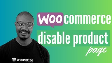 How to Disable WooCommerce Product Page