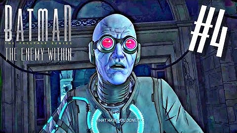 BATMAN: The Enemy Within Episode 2 Gameplay PS4 - The Pact - Part 4 - Mr. Freeze! (Telltale)