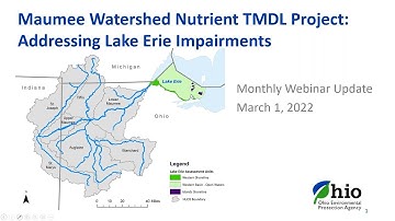Maumee Watershed Nutrient TMDL March Webinar