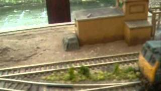 OO gauge End to End folding layout 2011 January