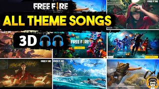 FREE FIRE ALL THEME SONGS 2017 - 2020 || OLD - NEW ALL THEME SONGS IN GARENA FREE FIRE