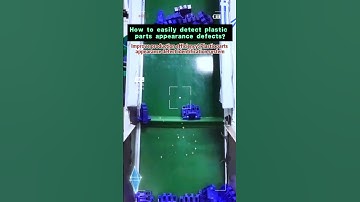 How to easily detect plastic parts appearance defects?