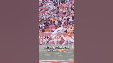 One of the craziest INT you’ll see all season 👀😤 #shorts