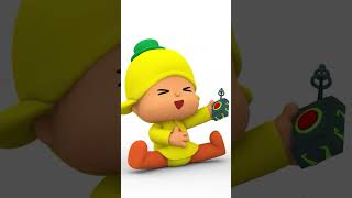 🌈 Pocoyo and Pato change color |VIDEOS and CARTOONS for KIDS #shorts