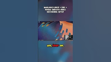 Unlock Your Creative Potential with Manjaro Linux and OBS! #davinciresolve #manjaro  #obs