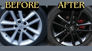 How to Spray Paint Your Rims/Wheels (with cans)