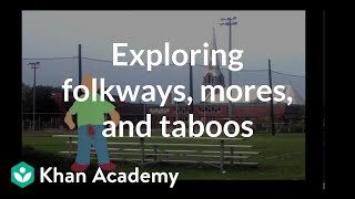 What is normal? Exploring folkways, mores, and taboos | Behavior | MCAT | Khan Academy