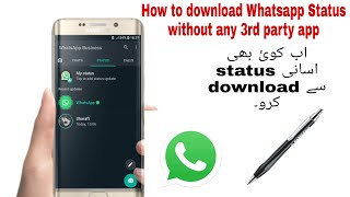 how to download whatsapp status without any application screenshot 5
