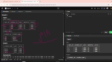 1068. Product Sales Analysis I | SQL 50 leetcode