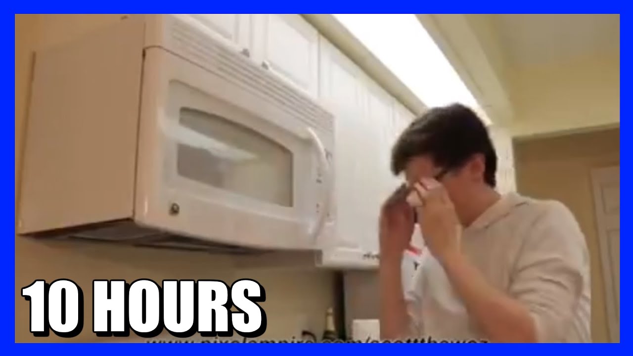 10 HOURS of Scott gets bonked by the microwave door - Scott The Woz ...