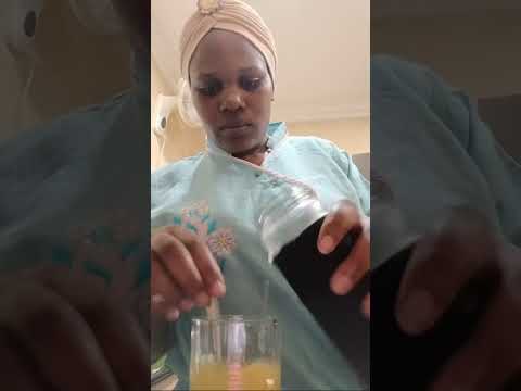 making juice for my dinner in Qatar 🇶🇦