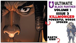 Ultimate Black Panther Issue 3 Comic Book Summary: Black Panther Killmonger Storm In Earth 6160