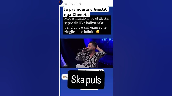 Fjalet e ndarjes se Gjestit nga Xheneta kur e nxoren nga bbvk.Me paster se kaq ska ku shkon #gjesti