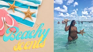 BEACHY PERFUME | BEST TIARE FLOWER, FRANGIPANI, YLANG YLANG PERFUMES | TROPICAL SUN IN A BOTTLE 🏝🌞