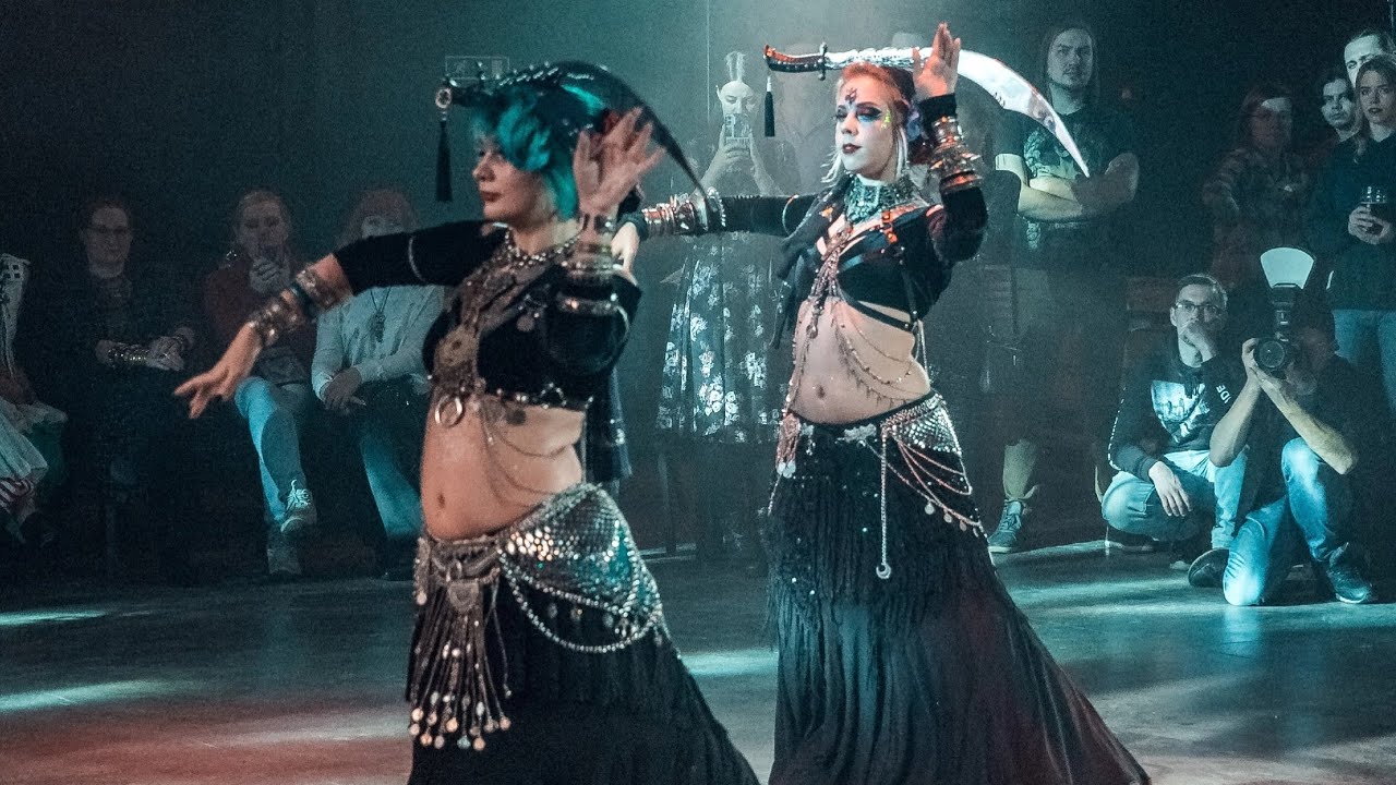 Импровизация с саблями в стиле American Tribal Style на ПРИВАЛ ФЕСТ зима 2023 (Екатеринбург)