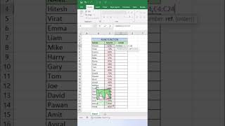 How to use the rank function in MS Excel.  #exceltips #excel #exceltutorial