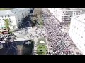 Шествие &quot;Бессмертный полк&quot; 2018 в Ульяновске с квадрокоптера