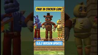 fnaf in chicken gun! 5.6.0 version update! #chickengun #fnaf