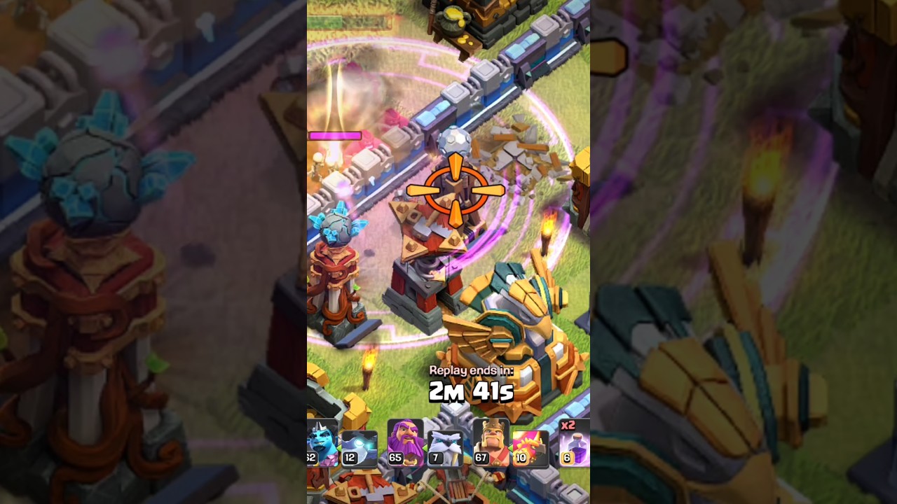 Invisible Defense! Royal Champion's Eagle Artillery Fail! ⚔️😱 | Clash of Clans 