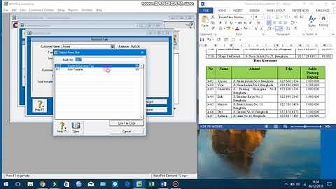 Tutorial MYOB | Sistem Informasi Akuntansi