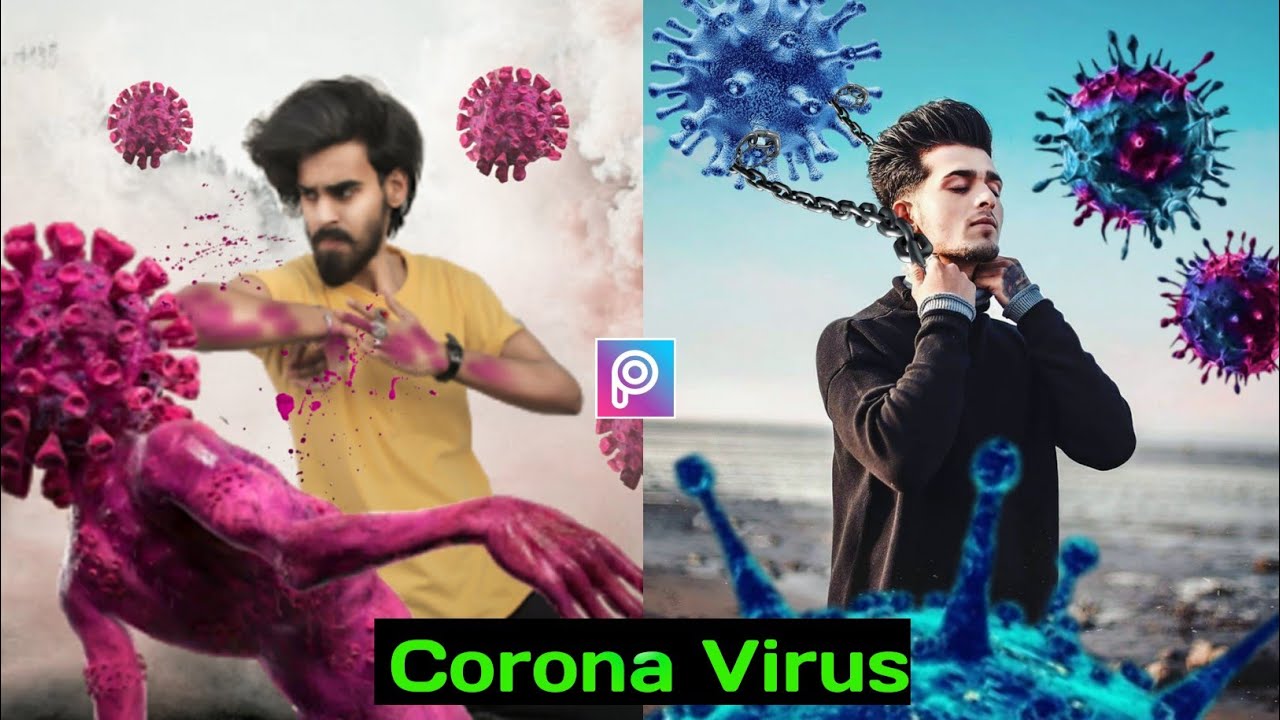 Virus Photo Editing l PicsArt Virus Photo Editing l  virus Editing 2020