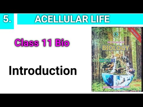 Acellular Life || introduction || class 11 bio chapter 5 || Sindh board ...
