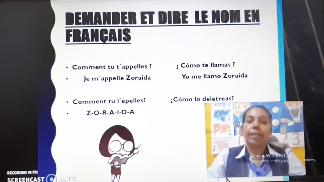 Como Se Dice En Frances Como Te Llamas