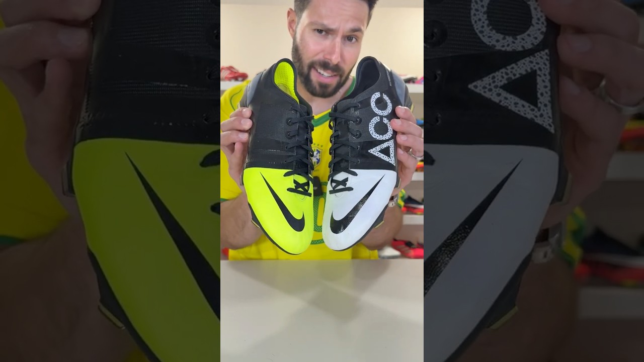 These Nike football boots were made out of BEANS!