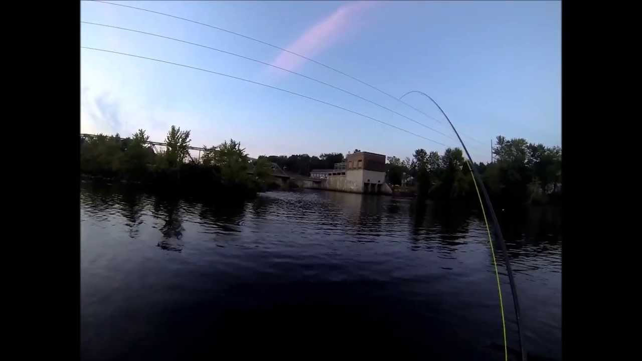 Fly Fishing Saco River, Maine GoPro YouTube
