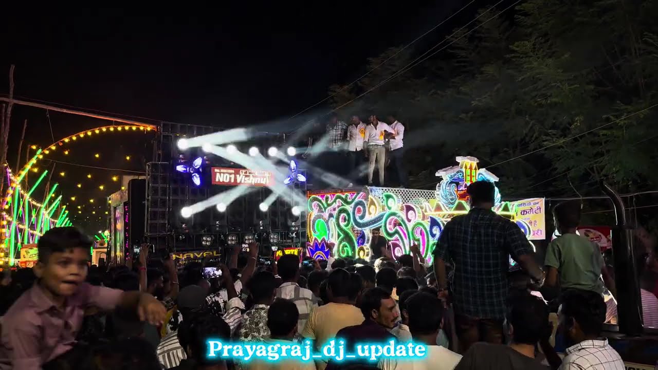 Allahpur mela 2025 #prayagraj #djremix #flyxo 