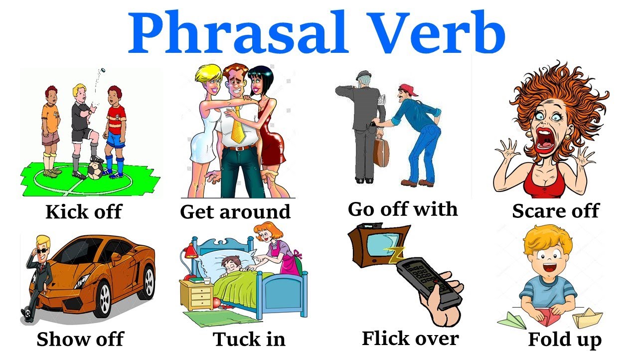 Phrasal Verbs with KICK: Kick off, Kick out, Kick in, Kick up • 7ESL English vocabulary words learning, Learn english vocabulary, English vocabulary words