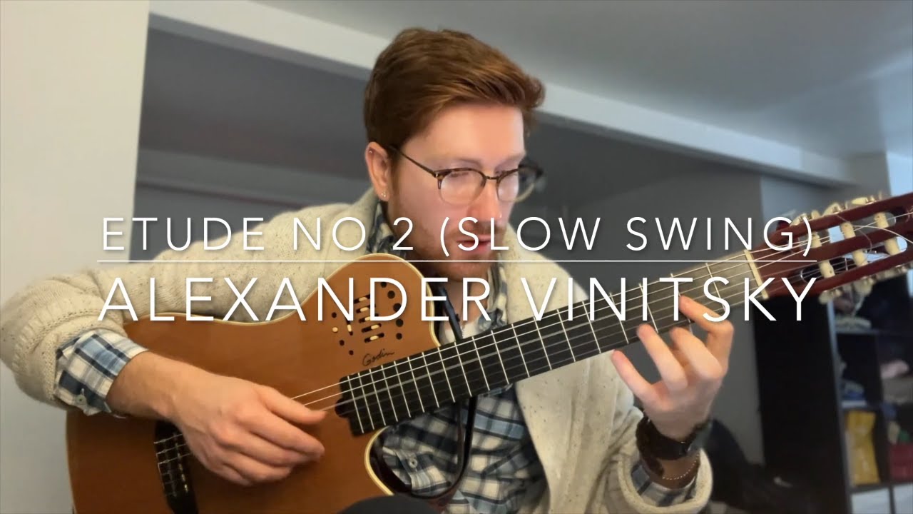Etude No 2 (Slow Swing) | Alexander Vinitsky | Classical-Jazz
