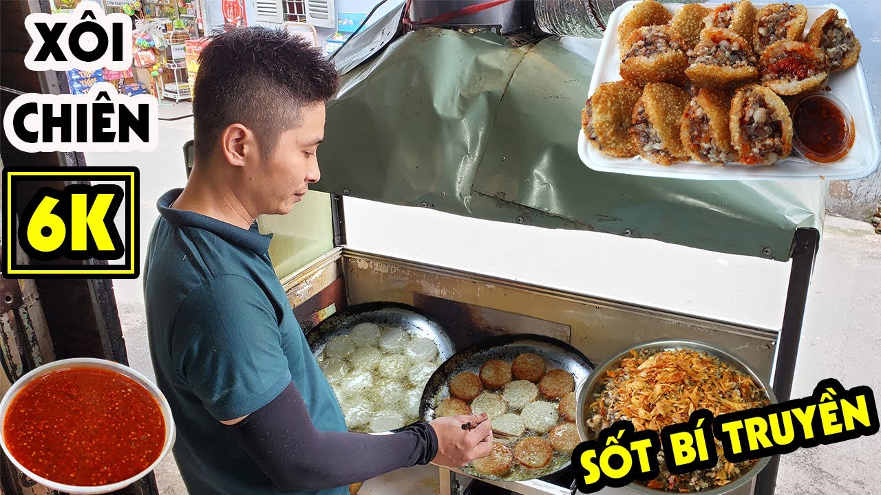 XÔI CHIÊN 6K Núp Hẻm Trần Văn Đang Ở Quận 3 Ngon Nhất... - youtube