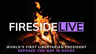 Worlds First Libertarian President Exposes the WEF in Davos