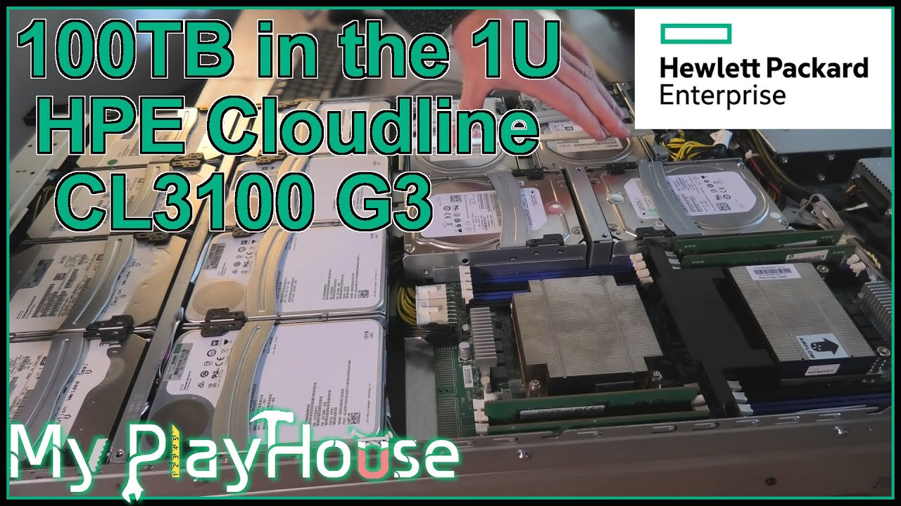 Powering Up HPE Cloudline CL3100 G3 - 1121