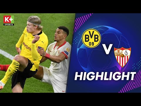 DORTMUND - SEVILLA | TÂM ĐIỂM ERLING HAALAND, HÚ HỒN PHÚT CUỐI | LƯỢT VỀ 1/8 UEFA CHAMPIONS LEAGUE