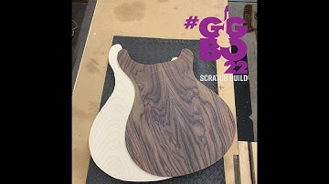 Electric Guitar Scratch Build - Routing Guitar Body - #GGBO 2022