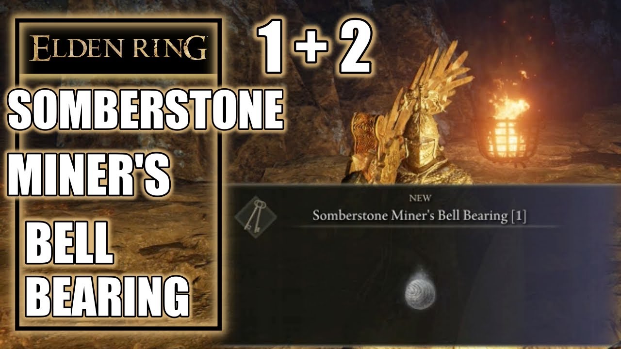 Elden Ring Somberstone Miner's Bell Bearing for Somber Smithing Stone
