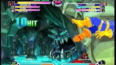 MvC2 Online (360): Brett (MSP) vs Newaar (Mag/Bison/Tha) 6 .:10.26.09:.