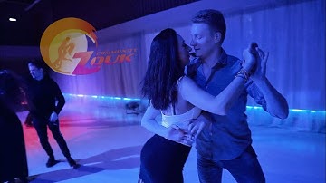 Dmitriy Malshakov & Anna Vit. Improvisation. #Birthday #Zouk Community