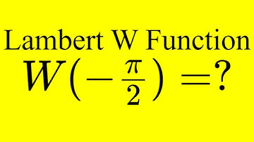 When is the Lambert W "Nice"?