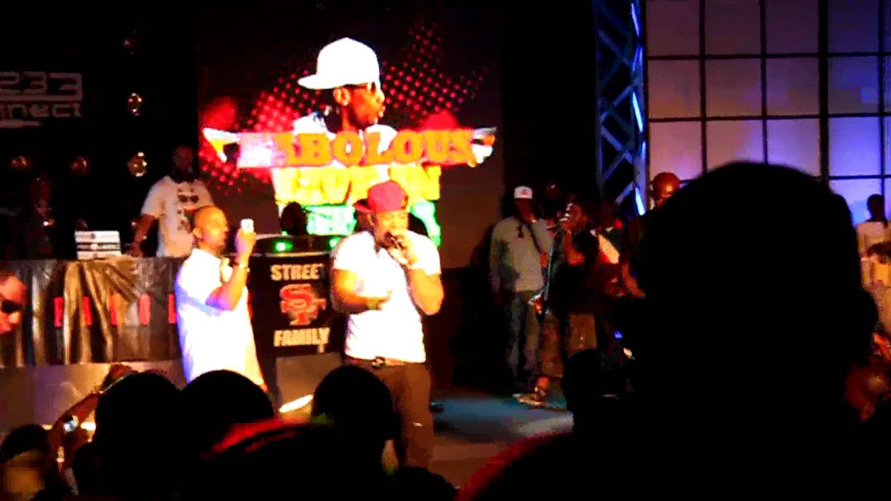 RED CAFE FREESTYLE  LIVE AT 233CONNECT presents FABOLOUS IN GHANA